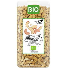 ORZECHY NERKOWCA PRAŻONE I SOLONE BIO 350 g - BIO PLANET