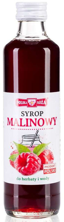 SYROP MALINOWY 250 ml - POLSKA RÓŻA