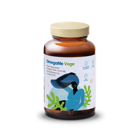 KWASY TŁUSZCZOWE OMEGA-3 Z ALG MORSKICH (OMEGA ME VEGE) 60 KAPSUŁEK - HEALTH LABS CARE