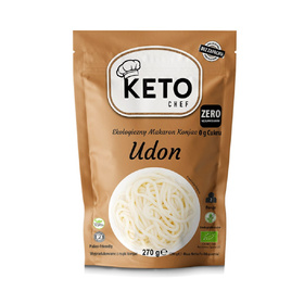 MAKARON (KONJAC) UDON BEZGLUTENOWY BIO 270 g (200 g) - KETO CHEF