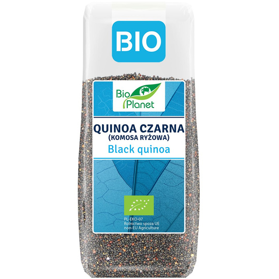 QUINOA CZARNA (KOMOSA RYŻOWA) BIO 250 g - BIO PLANET