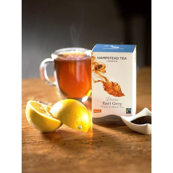 Herbata czarna Divine Earl Grey saszetki 40g | ORGANIC - FAIRTRADE | Hampstead