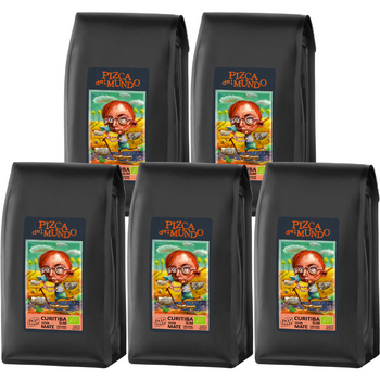 Pizca del Mundo | 5x Curitiba slim - yerba mate wspomagająca trawienie 500g | ORGANIC - FAIR TRADE