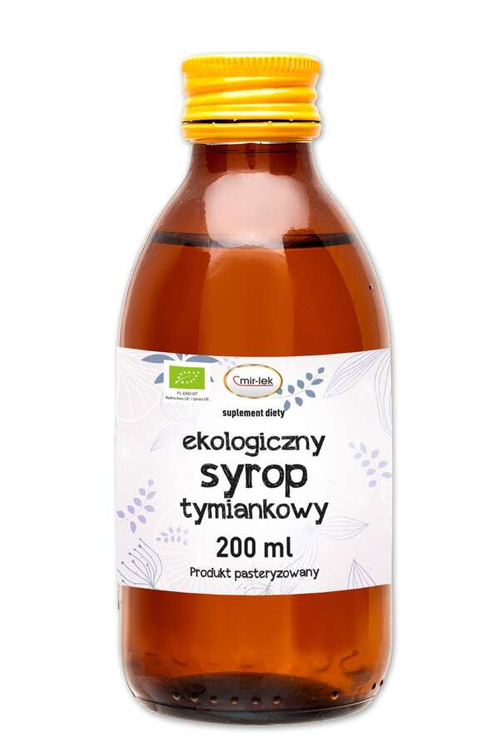 SYROP TYMIANKOWY BIO 200 ml - MIR-LEK