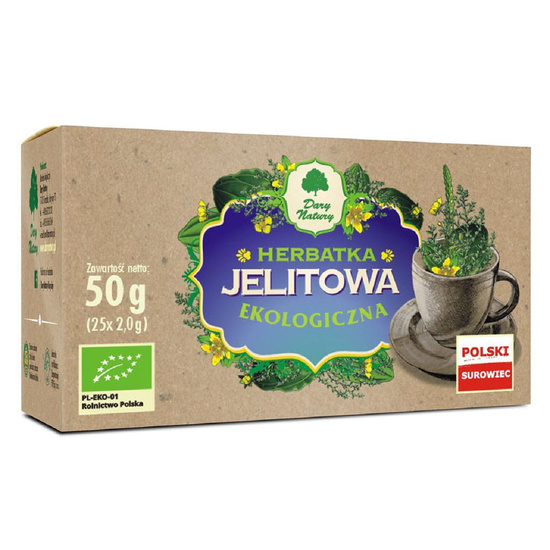 HERBATKA JELITOWA BIO (25 x 2 g) 50 g - DARY NATURY