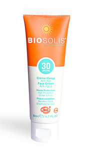 KREM PRZECIWSŁONECZNY DO TWARZY PRZECIWZMARSZCZKOWY SPF 30 ECO 50 ml - BIOSOLIS (PRODUKT SEZONOWY)