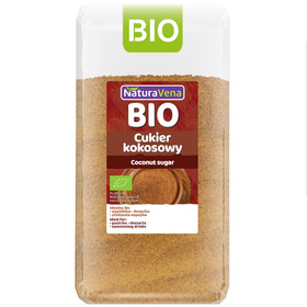 CUKIER KOKOSOWY BIO 200 g - NATURAVENA