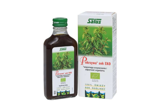 SOK Z POKRZYWY BIO 200 ml - SALUS