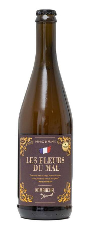 KOMBUCHA O SMAKU LAWENDY I ROZMARYNU (CHARLES BAUDELAIRE) BIO 750 ml - KOMBUCHA BY LAURENT (PLATINIUM)
