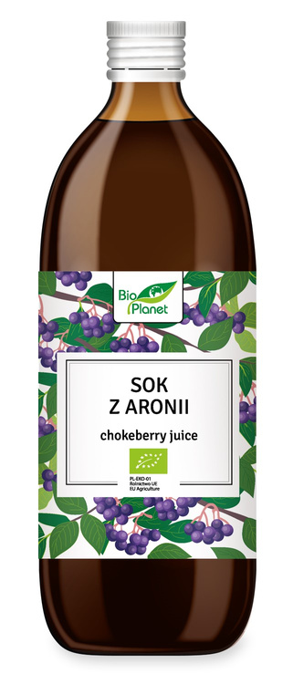SOK Z ARONII NFC BIO 500 ml - BIO PLANET
