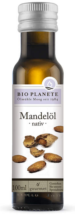 OLEJ MIGDAŁOWY TŁOCZONY NA ZIMNO BIO 100 ml - BIO PLANETE