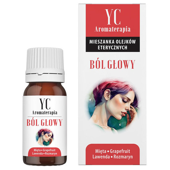 OLEJEK ETERYCZNY MIX NA BÓL GŁOWY 10 ml - YOUR CANDLE