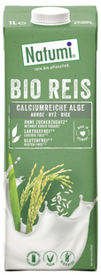NAPÓJ RYŻOWY Z ALGAMI MORSKIMI (WAPŃ) BEZ DODATKU CUKRÓW BEZGLUTENOWY BIO 1 L - NATUMI