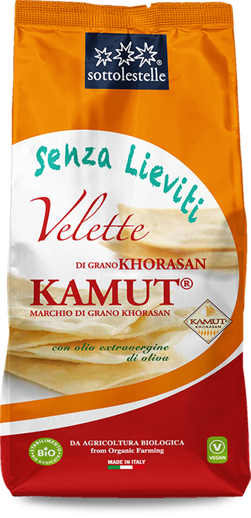 KRAKERSY Z PSZENICY KHORASAN BIO 200 g - SOTTOLESTELLE