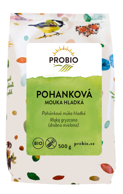 MĄKA GRYCZANA BEZGLUTENOWA BIO 500 g - PROBIO