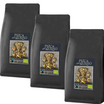 Zestaw Kawa ziarnista z Hondurasu Ocotepeque 3x500 g | ORGANIC - FAIRTRADE | Pizca del Mundo 