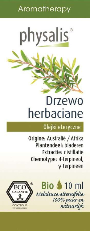 Physalis | Olejek eteryczny drzewo herbaciane 10 ml | ORGANIC