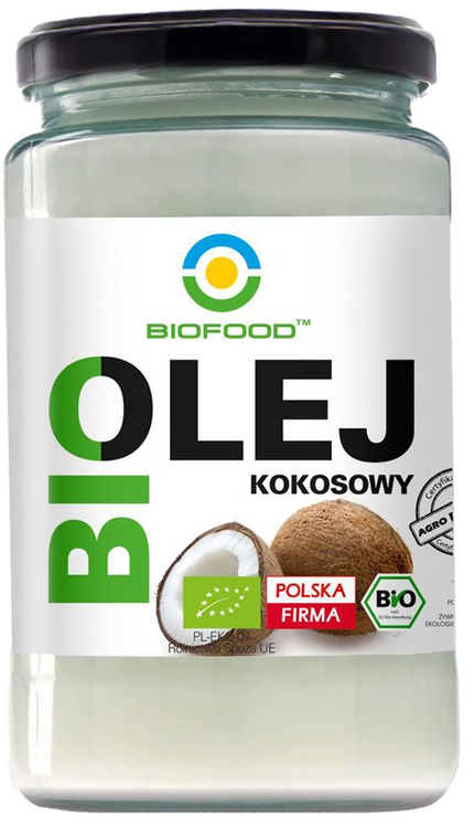 OLEJ KOKOSOWY BEZWONNY BIO 670 ml - BIOFOOD