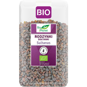 RODZYNKI SUŁTANKI BEZGLUTENOWE BIO 1 kg - BIO PLANET