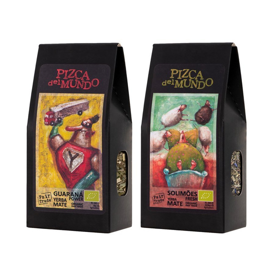 Pizca del Mundo | Zestaw yerba mate POWER 200g | ORGANIC - FAIR TRADE