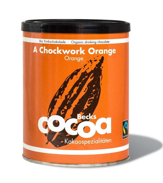 Becks Cocoa | Czekolada do picia pomarańczowo-imbirowa 250g | ORGANIC - FAIRTRADE