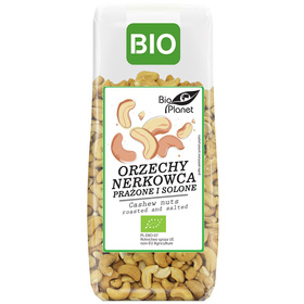 ORZECHY NERKOWCA PRAŻONE I SOLONE BIO 100 g - BIO PLANET