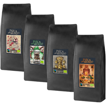 Zestaw Kawa na chillout 4x 1000 g | ORGANIC - FAIRTRADE | Pizca del Mundo 