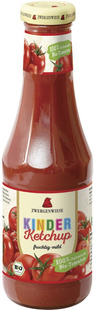 KETCHUP DLA DZIECI BEZGLUTENOWY BIO 500 ml - ZWERGENWIESE