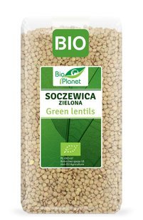 SOCZEWICA ZIELONA BIO 500 g - BIO PLANET