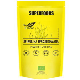 SPIRULINA SPROSZKOWANA BIO 200 g - BIO PLANET SUPERFOODS