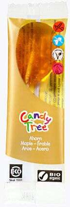 LIZAK Z SYROPEM KLONOWYM BEZGLUTENOWY BIO 13 g - CANDY TREE