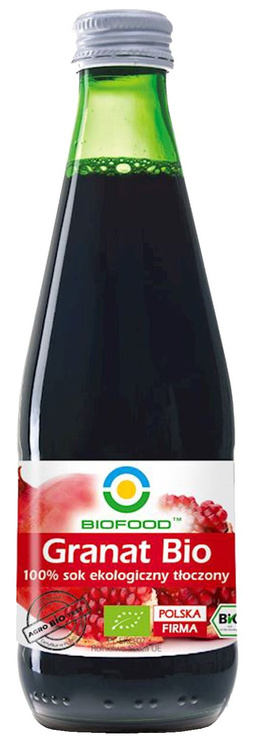 SOK Z GRANATU NFC BEZGLUTENOWY BIO 300 ml - BIOFOOD