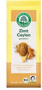 CYNAMON CEJLOŃSKI MIELONY BIO 50 g - LEBENSBAUM