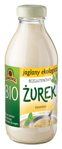 ŻUREK JAGLANY BEZGLUTENOWY KONCENTRAT BIO 320 ml - KOWALEWSKI