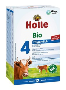 MLEKO KROWIE 4 OD 1 ROKU ŻYCIA BIO 600 g - HOLLE