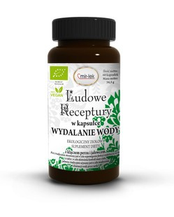 KAPSUŁKI NA WYDALANIE WODY BIO 60 szt. (30,6 g) - MIR-LEK (LUDOWE RECEPTURY)