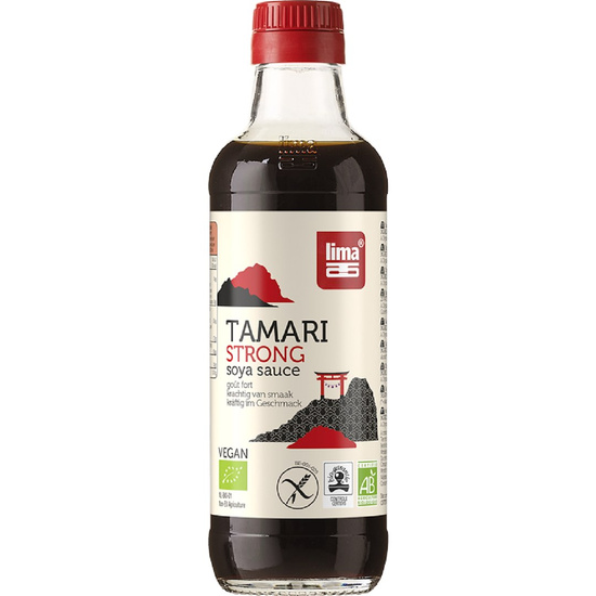 SOS SOJOWY TAMARI MOCNY BEZGLUTENOWY BIO 250 ml - LIMA