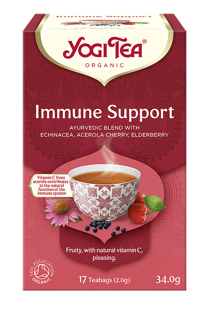 HERBATKA NA ODPORNOŚĆ (IMMUNE SUPPORT) BIO (17 x 2 g) 34 g - YOGI TEA