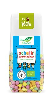 PCHEŁKI CZEKOLADOWE BEZGLUTENOWE BIO 100 g - BIO PLANET