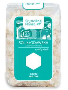 SÓL KŁODAWSKA GRUBO MIELONA 600 g - CRYSTALLINE PLANET