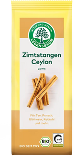 CYNAMON CEJLOŃSKI LASKA BIO (6 szt.) - LEBENSBAUM