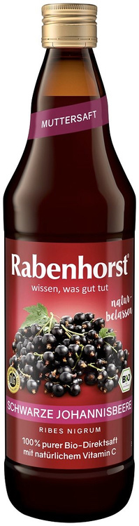 SOK Z CZARNEJ PORZECZKI NFC BIO 750 ml - RABENHORST