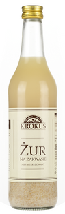 ŻUR NA ZAKWASIE NIEPASTERYZOWANY 480 ml - KROKUS