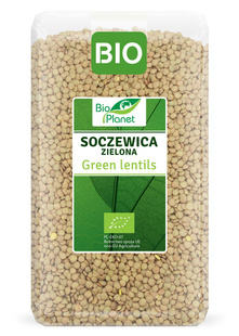 SOCZEWICA ZIELONA BIO 1 kg - BIO PLANET
