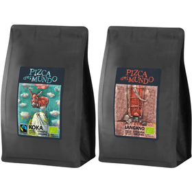 Zestaw kaw mielonych 250g x 2: Langano, Koka | ORGANIC - FAIRTRADE | Pizca del Mundo 