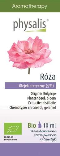 Physalis | Olejek eteryczny róża damaceńska 10 ml | ORGANIC